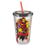 Marvel Iron Man Acrylic Travel Cup 18 oz.